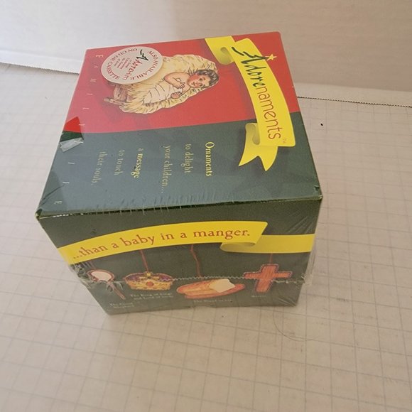 Adorenaments Baby Jesus Symbols Nick &Holly Found Grandpa Attic Ornaments Family - Picture 2 of 15